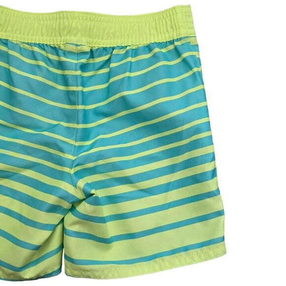 OP Kids Girls Swim Shorts Cover Up Size XS 4 5 Green Blue - Picture 6 of 8